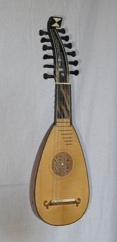 Barockmandoline Vorderseite