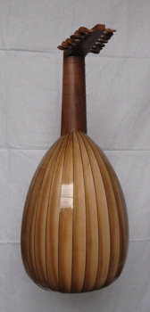 Renaissancelaute Rückseite