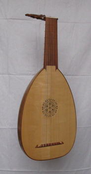 Renaissancelaute Vorderseite